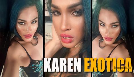 Vorschaubild Newsbild von Shemale TS Trans Karen Exotica