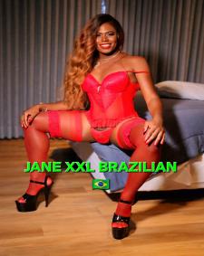 Vorschaubild von TS Transe Jane Brazilian XXL Shemale in Berlin bei Transgirls.de
